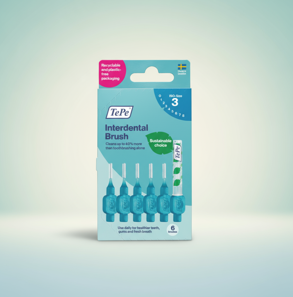 Tepe El Original Escovilhão Interdentário 0,6mm Azul 6 unid